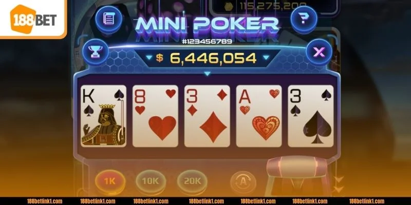 Cược Poker Mini cần có mẹo chơi thực chiến khôn ngoan.
